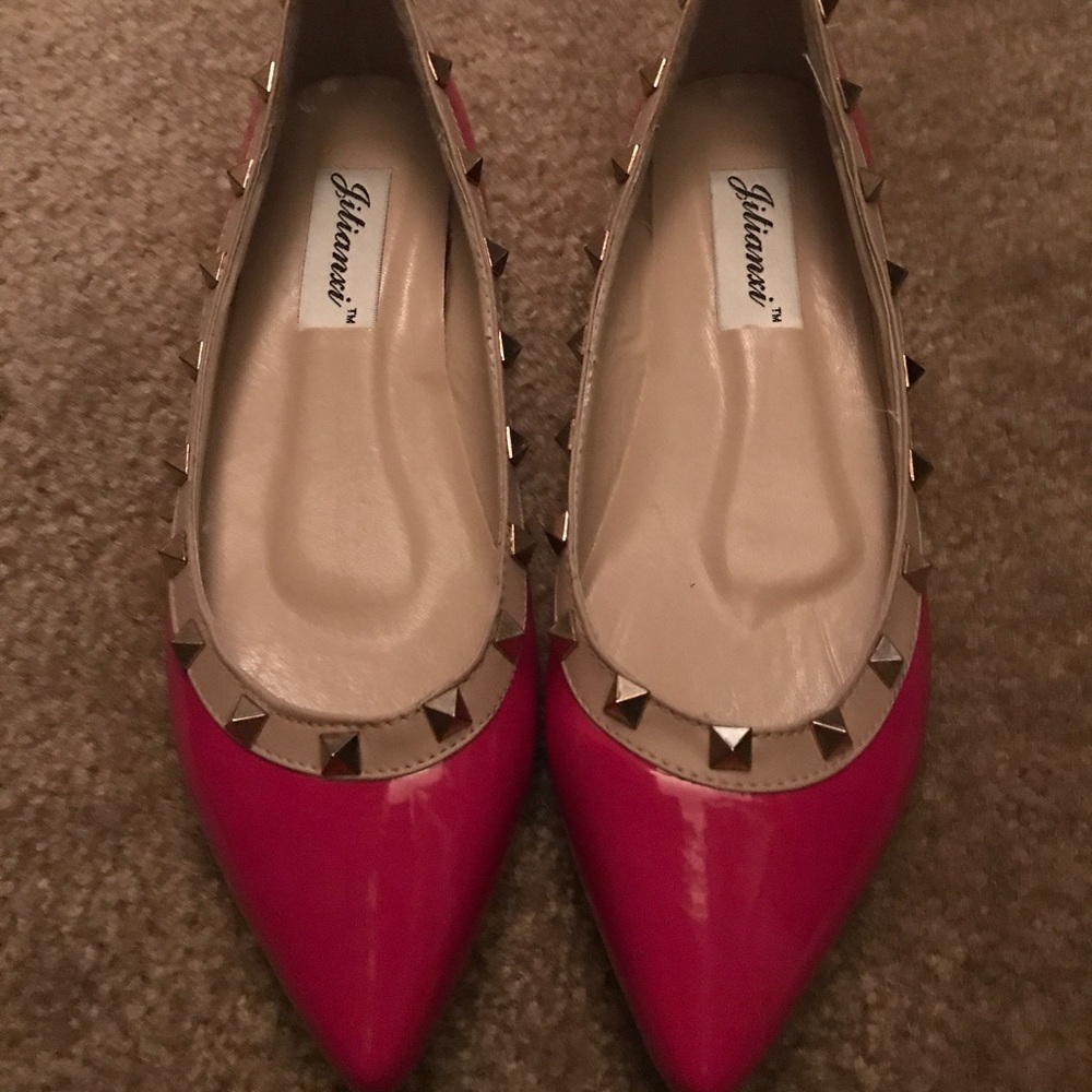 studded shoes